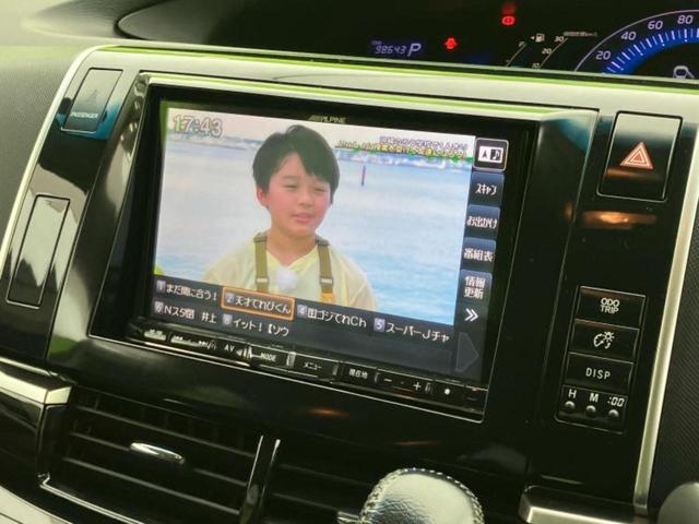 エスティマハイブリッド 4WDアエラスプレミアムエディション 新品タイヤ/エアロ/社外 SDナビ/両側電動スライドドア/パーキングアシスト バックガイド/Bluetooth接続/ETC/EBD付ABS/横滑り防止装置/アイドリングストップ フルエアロ 電動シート(10枚目)