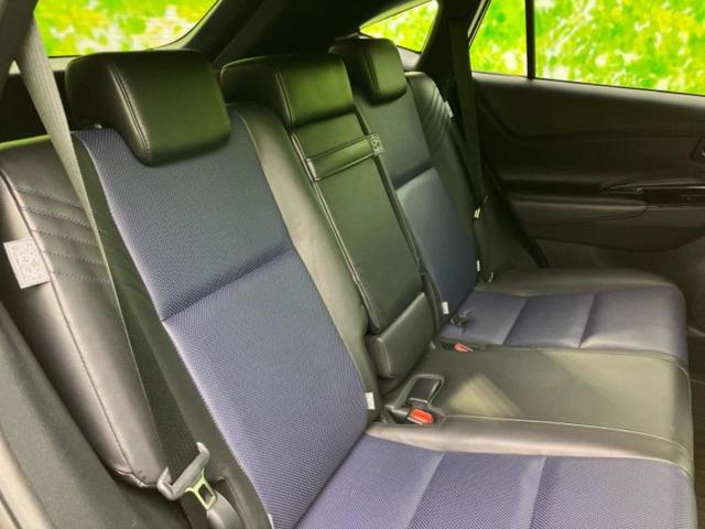 ハリアー 4WDプログレスメタルレザーPスタイルブルーイッシュ 新品タイヤ/JBL/保証書/純正 9インチ SDナビ/衝突安全装置/シートヒーター/車線逸脱防止支援システム/シート 合皮/パーキングアシスト バックガイド/電動バックドア 衝突被害軽減システム(8枚目)