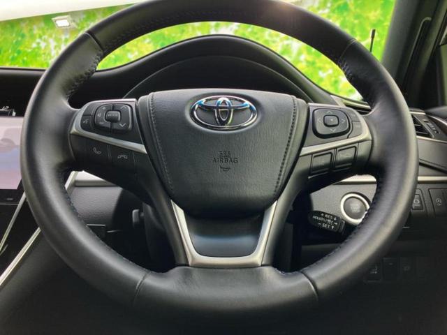 ハリアー 4WDプログレスメタルレザーPスタイルブルーイッシュ 新品タイヤ/JBL/保証書/純正 9インチ SDナビ/衝突安全装置/シートヒーター/車線逸脱防止支援システム/シート 合皮/パーキングアシスト バックガイド/電動バックドア 衝突被害軽減システム(37枚目)