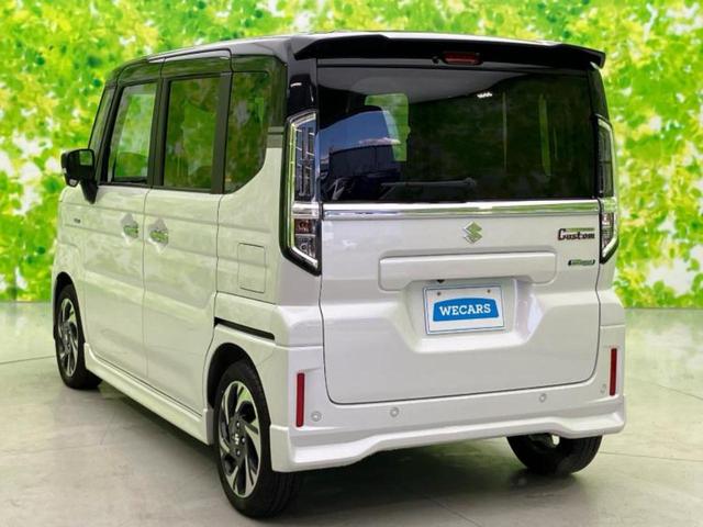 スペーシアカスタム ハイブリッドXSターボ 新品タイヤ/保証書/純正 9インチ ナビ/セーフティサポート(スズキ)/両側電動スライドドア/シートヒーター/全方位モニター/車線逸脱防止支援システム/シート ハーフレザー ターボ 全周囲カメラ(3枚目)