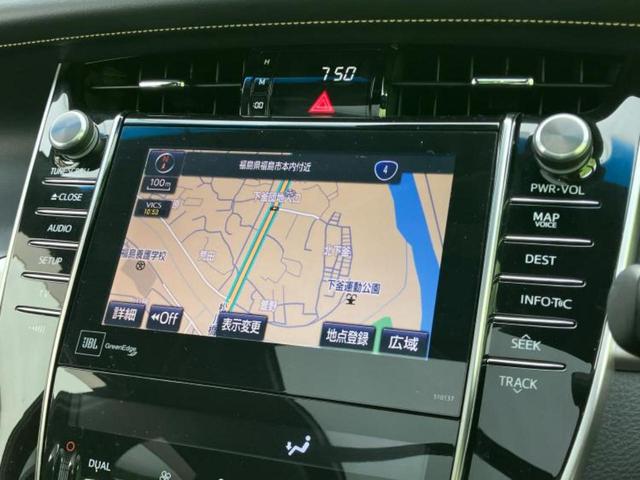 ハリアー プレミアムアドバンスドパッケージ 新品タイヤ/サンルーフ/純正エアロ/JBL/保証書/純正 9インチ SDナビ/衝突安全装置/車線逸脱防止支援システム/シート 合皮/パーキングアシスト バックガイド/電動バックドア フルエアロ ETC(9枚目)