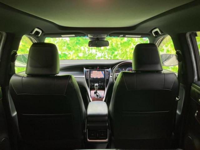 ハリアー プレミアムアドバンスドパッケージ 新品タイヤ/サンルーフ/純正エアロ/JBL/保証書/純正 9インチ SDナビ/衝突安全装置/車線逸脱防止支援システム/シート 合皮/パーキングアシスト バックガイド/電動バックドア フルエアロ ETC(21枚目)