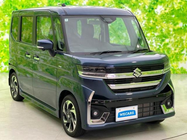 スペーシアカスタム ハイブリッドXSターボ 新品タイヤ/保証書/純正 9インチ メモリーナビ/セーフティサポート(スズキ)/両側電動スライドドア/シートヒーター 前席/全方位モニター/車線逸脱防止支援システム ターボ 衝突被害軽減システム(48枚目)