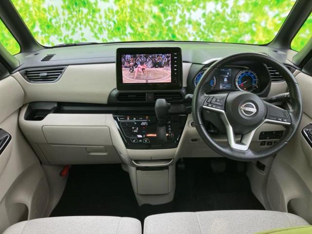 ルークス X 新品タイヤ/保証書/純正 10インチ SDナビ/衝突安全装置/電動スライドドア/全方位モニター/車線逸脱防止支援システム/EBD付ABS/横滑り防止装置/アイドリングストップ/フロントモニター(19枚目)