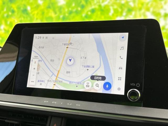 プリウス X 保証書/ディスプレイオーディオ+ナビ8インチ/衝突安全装置/車線逸脱防止支援システム/ヘッドランプ LED/ETC/EBD付ABS/横滑り防止装置/アイドリングストップ 衝突被害軽減システム 禁煙車(9枚目)