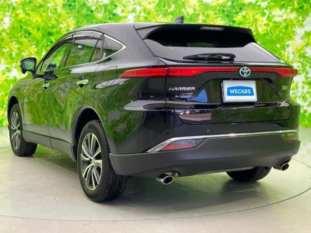 ハリアーハイブリッド ４ＷＤ　Ｇ　新品タイヤ／保証書／ディスプレイオーディオ８インチ／デジタルインナーミラー／トヨタセーフティセンス／車線逸脱防止支援システム／シート　合皮／電動バックドア／ドライブレコーダー　純正　バックカメラ　ＴＶ（3枚目）