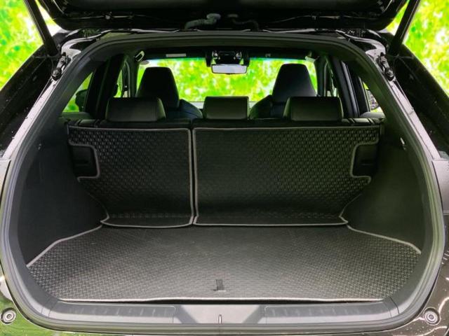 ハリアーハイブリッド ４ＷＤ　Ｇ　新品タイヤ／保証書／ディスプレイオーディオ８インチ／デジタルインナーミラー／トヨタセーフティセンス／車線逸脱防止支援システム／シート　合皮／電動バックドア／ドライブレコーダー　純正　バックカメラ　ＴＶ（20枚目）