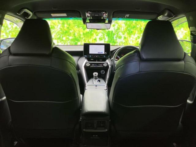 ハリアーハイブリッド ４ＷＤ　Ｇ　新品タイヤ／保証書／ディスプレイオーディオ８インチ／デジタルインナーミラー／トヨタセーフティセンス／車線逸脱防止支援システム／シート　合皮／電動バックドア／ドライブレコーダー　純正　バックカメラ　ＴＶ（25枚目）