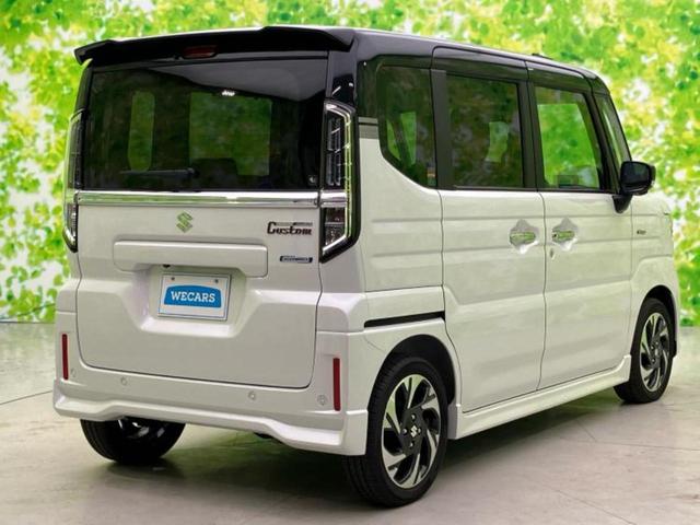 スペーシアカスタム 4WDハイブリッドXSターボ 保証書/純正 9インチ メモリーナビ/セーフティサポート(スズキ)/両側電動スライドドア/シートヒーター 前席/全方位モニター/車線逸脱防止支援システム/ヘッドランプ LED/USBジャック ターボ(44枚目)