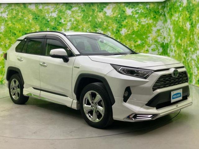 RAV4 4WDハイブリッドG 純正エアロ/保証書/純正 9インチ SDナビ/トヨタセーフティセンス/シートヒーター 前席/車線逸脱防止支援システム/シート 合皮/電動バックドア/ドライブレコーダー 社外/ヘッドランプ LED(47枚目)