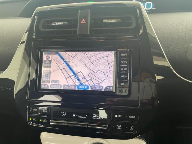 プリウス S ナビ ETC Bモニター 衝突回避システム PKSB レーンキープ 衝突安全ボディ Aライト LEDライト オートマチックハイビーム クルコン イモビライザー 横滑り防止機能 PW オ-トエアコン(5枚目)