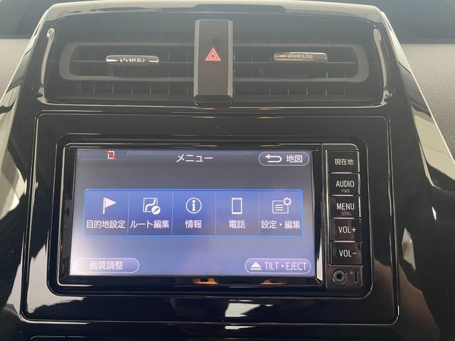 プリウス S ナビ ETC Bモニター 衝突回避システム PKSB レーンキープ 衝突安全ボディ Aライト LEDライト オートマチックハイビーム クルコン イモビライザー 横滑り防止機能 PW オ-トエアコン(6枚目)