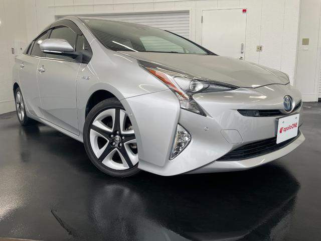 プリウス Aツーリングセレクション ナビ ETC Bモニター ドラレコ Cソナー シートH Pアシスト ATハイビーム レーンキープ イモビライザー クルコン LEDヘッドライト 横滑り防止機能 キーフリ AAC ABS 衝突安全ボディ(2枚目)