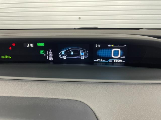 プリウス Aツーリングセレクション ナビ ETC Bモニター ドラレコ Cソナー シートH Pアシスト ATハイビーム レーンキープ イモビライザー クルコン LEDヘッドライト 横滑り防止機能 キーフリ AAC ABS 衝突安全ボディ(11枚目)