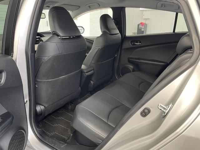 プリウス Aツーリングセレクション ナビ ETC Bモニター ドラレコ Cソナー シートH Pアシスト ATハイビーム レーンキープ イモビライザー クルコン LEDヘッドライト 横滑り防止機能 キーフリ AAC ABS 衝突安全ボディ(46枚目)