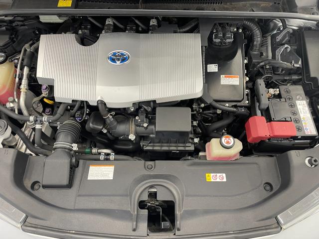 プリウス Aツーリングセレクション ナビ ETC Bモニター ドラレコ Cソナー シートH Pアシスト ATハイビーム レーンキープ イモビライザー クルコン LEDヘッドライト 横滑り防止機能 キーフリ AAC ABS 衝突安全ボディ(47枚目)