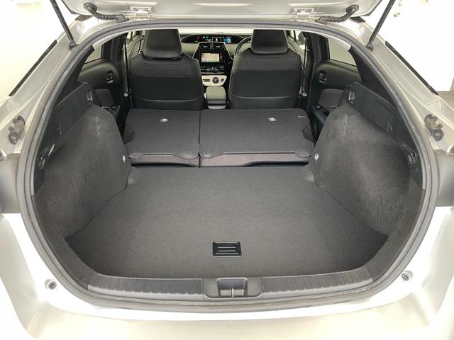 プリウス Aツーリングセレクション ナビ ETC Bモニター ドラレコ Cソナー シートH Pアシスト ATハイビーム レーンキープ イモビライザー クルコン LEDヘッドライト 横滑り防止機能 キーフリ AAC ABS 衝突安全ボディ(48枚目)