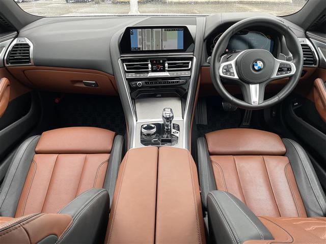 8シリーズ 840d xDrive グランクーペ パノラマルーフ/純正ナビ/DTV/360°カメラ/harman Kardon/茶革シート/Apple Car Play/ETC/HUD/前後ドラレコ/シートヒーター/シートベンチレーション(2枚目)