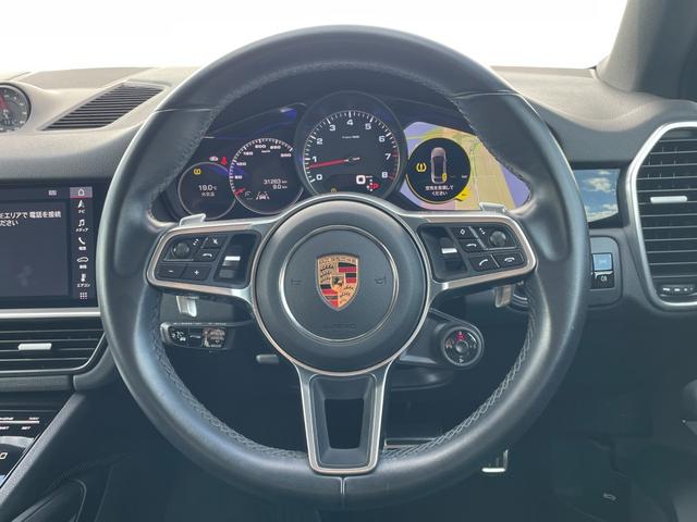 カイエンクーペ カイエンS クーペ スポーツクロノPKG パノラマサンルーフ 純正ナビ 360°カメラ 黒革シート シートヒーター/ベンチレーション ブラインドスポットモニター レーンキープ アダプティブエアサスペンション ETC2.0(10枚目)
