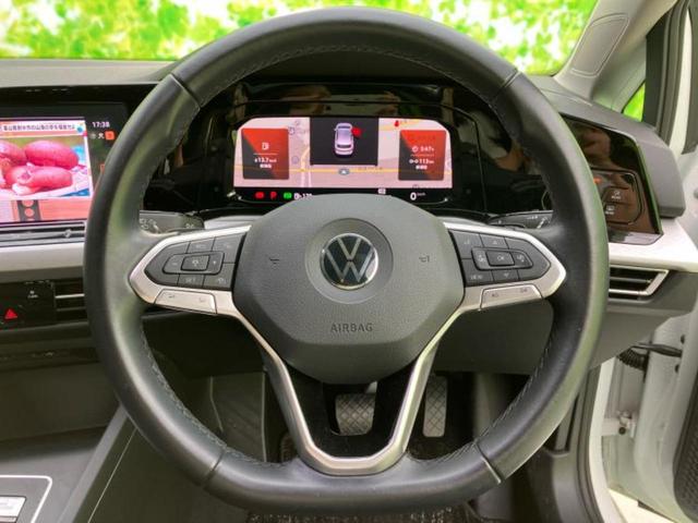 ゴルフ eTSIアクティブ 新品タイヤ/保証書/純正 HDDナビ/衝突安全装置/車線逸脱防止支援システム/ヘッドランプ LED/EBD付ABS/横滑り防止装置/アイドリングストップ/クルーズコントロール/バックモニター 記録簿(15枚目)