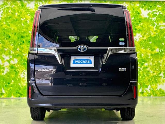 エスクァイア ハイブリッドGiプレミアムパッケージ 保証書/純正 10インチ SDナビ/フリップダウンモニター 純正 12.8インチ/衝突安全装置/両側電動スライドドア/シートヒーター/車線逸脱防止支援システム/シート ハーフレザー 後席モニター(42枚目)