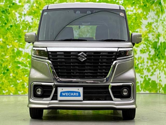 スペーシアカスタム ハイブリッドXS 新品タイヤ/保証書/純正 8インチ SDナビ/両側電動スライドドア/シートヒーター/シート ハーフレザー/ヘッドランプ LED/ETC/EBD付ABS/横滑り防止装置/アイドリングストップ(43枚目)