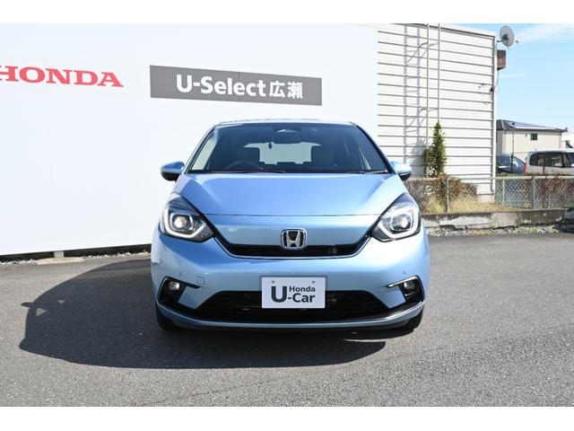 フィット e:HEVネス 雹害現状車 ホンダセンシング 純正9INナビ Rカメラ 2.0ETC FRドラレコ 障害物センサー アルミホイール LEDライト ホンダコネクト 衝突軽減 パーキングセンサー ワンオーナー 地デジ(7枚目)
