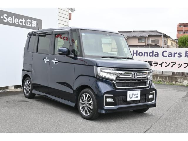 N-BOXカスタム L ホンダセンシング 純正ナビ Rカメラ ETC FRドラレコ 障害物センサー シートヒーター アルミホイール LEDライト 左PWスライドドア Pソナー 1オーナー サイドエアバッグ ナビTV リアカメ(6枚目)