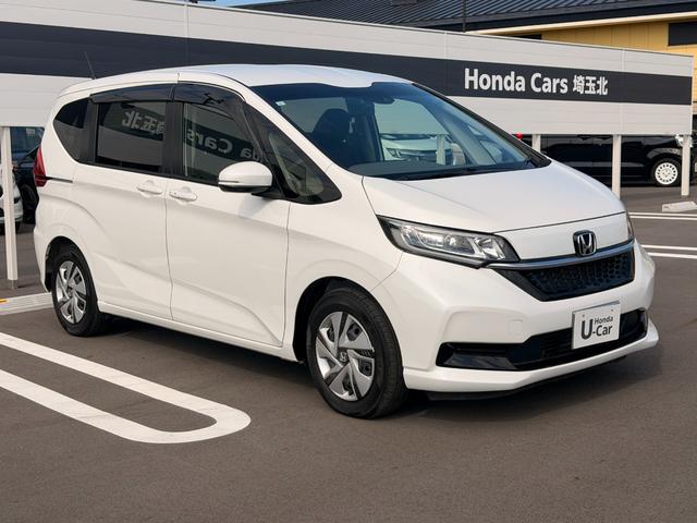 フリード+ハイブリッド ハイブリッドG 1オナ バックモニター フルセグテレビ オートクルーズコントロール ABS ナビTV LEDヘッドランプ シートヒータ USB DVD再生可 VSA ドライブレコーダー キーフリー(6枚目)