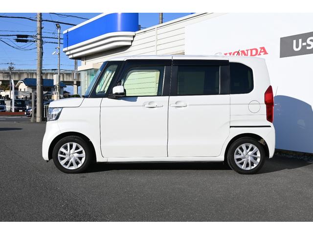 N-BOX L ホンダセンシング 純正ナビ Rカメラ FRドラレコ 障害物センサー シートヒーター LEDライト 左PWスライドドア 衝突回避支援ブレーキ I-STOP クリソナ ドラレコ付 パワステ Sヒーター(8枚目)