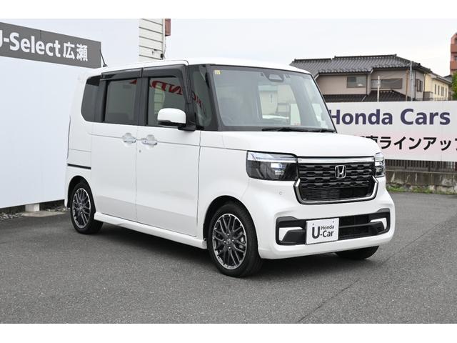 Ｎ－ＢＯＸカスタム ターボ　ホンダセンシング　純正９ＩＮナビ　Ｒカメラ　２．０ＥＴＣ　ＦＲドラレコ　障害物センサー　シートヒーター　アルミホイール　ＬＥＤライト　両側Ｐスライドドア　ホンダコネクト　イモビライザー　１オナ　ＥＳＣ（6枚目）