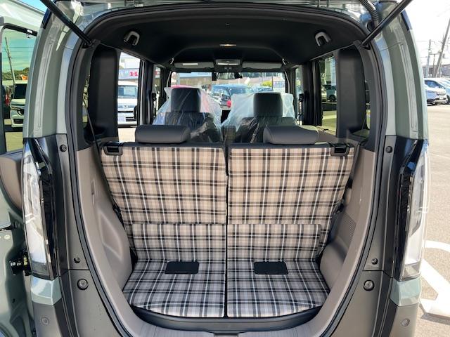 Ｎ－ＢＯＸジョイ ベースグレード　届出済み未使用車　禁煙車　ＪＯＹ　Ｈｏｎｄａセンシング　純正ナビ　地デジ　Ｂカメラ　Ｂｌｕｅｔｏｏｔｈ　片側電動スライドドア　ＬＥＤライト　シートヒーター　ＥＴＣ　前ドラレコ　１４インチホイール（34枚目）