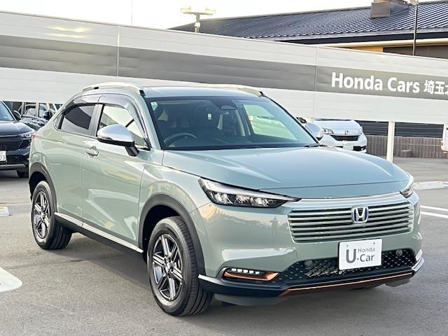 ヴェゼル e:HEVX・HuNTパッケージ 弊社デモカー 禁煙車 ワンオーナー車 Hondaセンシング 純正ナビ 地デジ Bカメラ Bluetooth ホンダコネクト オートリトラミラー コーナーセンサー LEDライト 前後ドラレコ ETC(4枚目)
