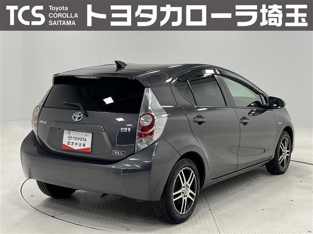 アクア S 7インチSDナビ ワンセグTV ブルートゥース CD SD バックモニター ETC シートヒーター 社外15インチAW スペアタイヤ トノカバー 電動格納式ドアミラー パワーウィンドウ スマートキー(2枚目)