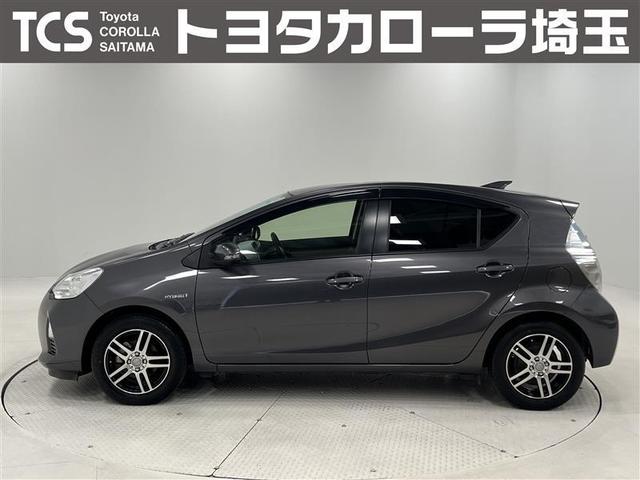 アクア S 7インチSDナビ ワンセグTV ブルートゥース CD SD バックモニター ETC シートヒーター 社外15インチAW スペアタイヤ トノカバー 電動格納式ドアミラー パワーウィンドウ スマートキー(4枚目)