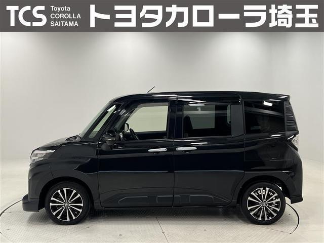 ルーミー カスタムG-T モデルLMガーニッシュ SDナビ 全周囲カメラ 両側オートスライドドア スマートキープッシュスタート LEDライト 1オーナー 横滑り防止機能 クルコン ETC付 アルミホイール DVD TV(4枚目)