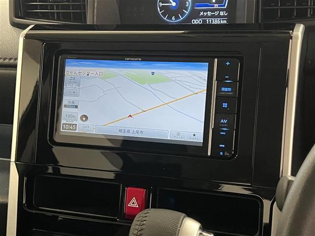 ルーミー カスタムG-T モデルLMガーニッシュ SDナビ 全周囲カメラ 両側オートスライドドア スマートキープッシュスタート LEDライト 1オーナー 横滑り防止機能 クルコン ETC付 アルミホイール DVD TV(18枚目)