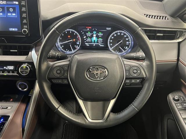 ハリアー G 衝突回避ブレーキ AUX接続 セキュリティーアラーム AAC バックモニタ- 1オーナ 横滑防止装置 LEDランプ スマキー キーフリー AW ETC車載器 PS パワーウインドウ パワ-シ-ト(10枚目)