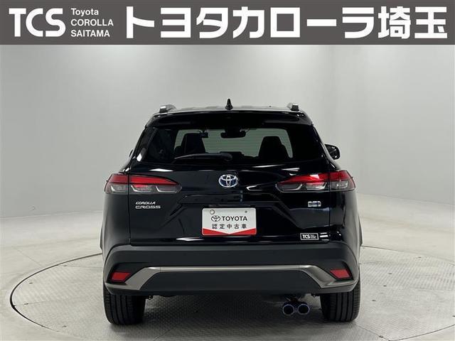 カローラクロス ハイブリッド　Ｚ　衝突軽減ブレーキ　記録簿有　スマキ－　ワンオーナ　Ｂモニター　アクティブクルーズコントロール　イモビ　ＬＥＤ　ＡＣ　運転席Ｐシート　メディアプレイヤー接続　キーレス　パワステ　アルミ　エアバッグ（3枚目）