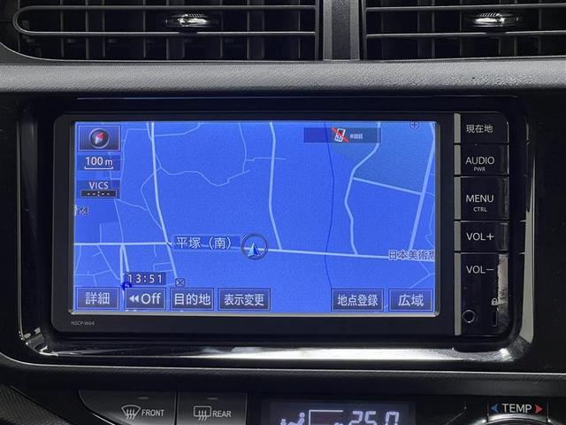 アクア Ｓ　キーレスエントリ　ナビ＆ＴＶ　オートエアコン　デュアルエアバック　ＥＳＣ　Ｂカメラ　パワーウィンドウ　ＥＴＣ　ＳＲＳ　ワンセグＴＶ　パワーステアリング　ＡＢＳ　メモリーナビ（13枚目）