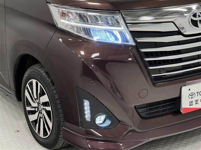 ルーミー カスタムG アイドリング 両側電動SD LEDヘット バックビューモニター 衝突回避ブレーキ 地デジ スマートキー メモリナビ クルーズコントロール 点検記録簿 DVD ETC 1オーナー オートエアコン ABS(5枚目)