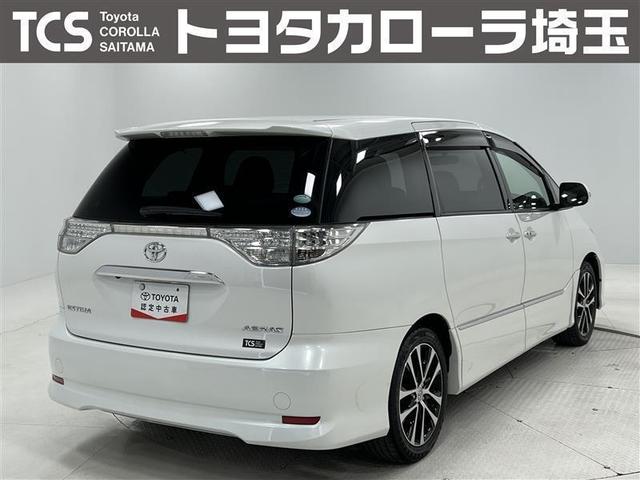 エスティマ アエラス　プレミアムエディション　１オーナー車　ＤＶＤ視聴可能　イモビ　キーレス　ＡＡＣ　ナビ＆ＴＶ　アルミ　ＡＢＳ　地デジ　Ｗエアバック　スマートキー　Ｂカメラ　クルコン　パワーシート　ＥＴＣ　３列シート　パワステ　パワーウィンド（2枚目）