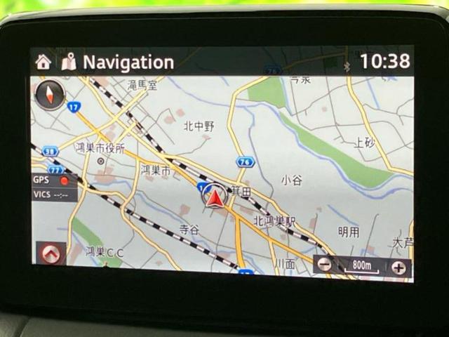 CX-3 20Sプロアクティブ 保証書/純正 SDナビ/衝突安全装置/車線逸脱防止支援システム/シート ハーフレザー/ヘッドランプ LED/Bluetooth接続/ETC/EBD付ABS/横滑り防止装置/アイドリングストップ 記録簿(10枚目)