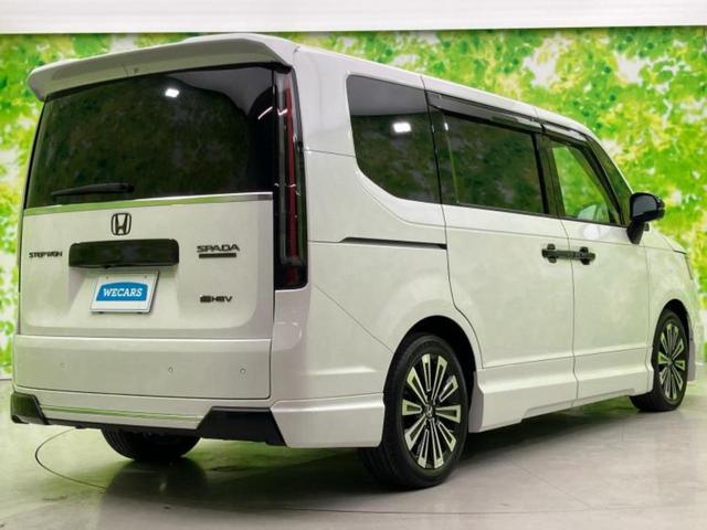 ステップワゴン eHEVスパーダプレミアムライン 純正エアロ/保証書/純正 11.6インチ SDナビ/デジタルインナーミラー/衝突安全装置/両側電動スライドドア/シートヒーター 全席/マルチビューカメラシステム/車線逸脱防止支援システム フルエアロ(3枚目)