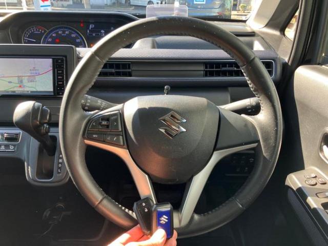 ワゴンR ハイブリッドFZ 新品タイヤ/保証書/純正 SDナビ/デュアルカメラブレーキサポート(スズキ)/シートヒーター 運転席/車線逸脱防止支援システム/Bluetooth接続/ETC/EBD付ABS/横滑り防止装置(13枚目)