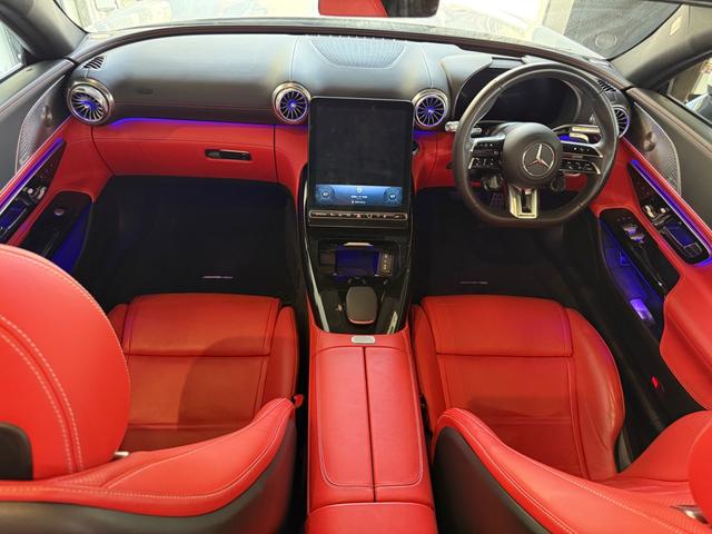 ＳＬ ＳＬ４３　ＳＬ４３（４名）　ＡＭＧ　赤レザーシート　ブルメスターサウンドシステム　３６０度カメラ　ＨＵＤ（22枚目）