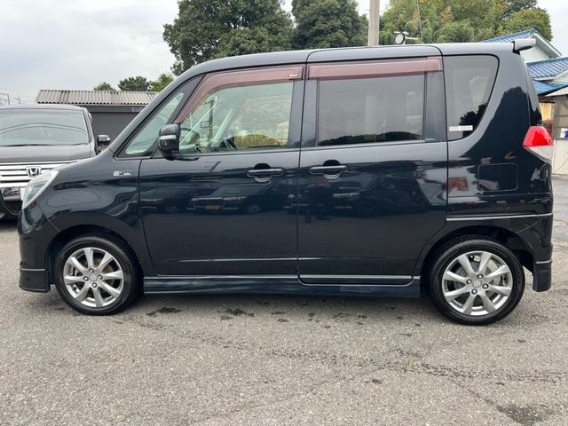 ソリオ ブラック&ホワイト ETC ナビ TV 両側電動スライドドア HID スマートキー 電動格納ミラー ウォークスルー CVT アルミホイール CD DVD再生 USB 盗難防止システム 衝突安全ボディ ABS エアコン(15枚目)