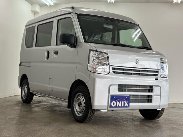 エブリイ ＰＡリミテッド　衝突被害軽減システム　誤発進抑制装置　キーレス　マニュアルエアコン　アイドリングストップ　オートライト（4枚目）