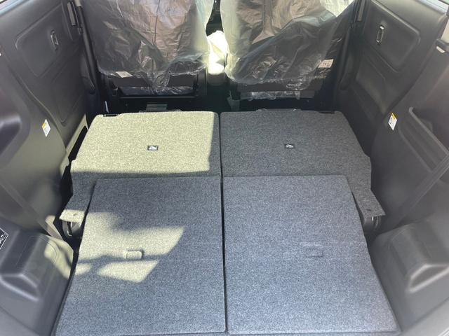 スペーシア ハイブリッドG 衝突被害軽減システム 誤発進抑制装置 スマートキー マイルドハイブリッド LEDランプ 両側スライドドア 電動格納ミラー フットパーキングブレーキ オートエアコン オートライト ホイールキャップ(50枚目)