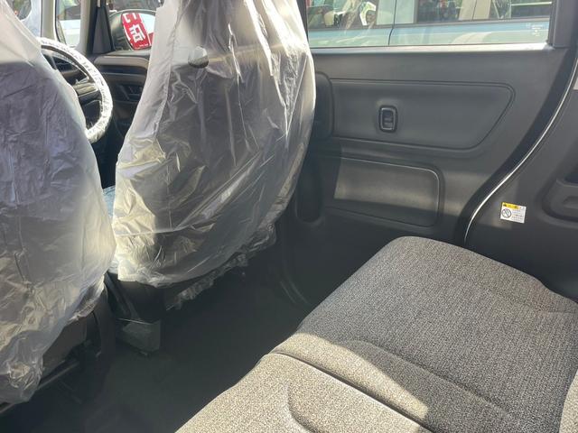 スペーシア ハイブリッドG 衝突被害軽減システム 誤発進抑制装置 スマートキー マイルドハイブリッド LEDランプ 両側スライドドア 電動格納ミラー フットパーキングブレーキ オートエアコン オートライト ホイールキャップ(55枚目)